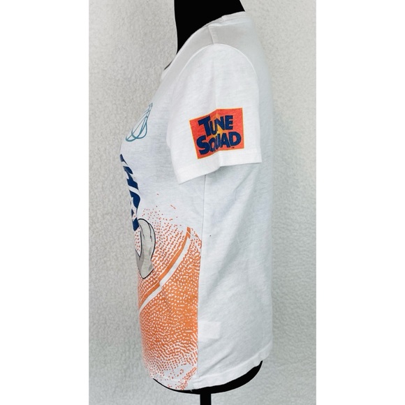 SPACE JAM • White/Multi Bugs Bunny Basketball Short Sleeve Tee - Picture 5 of 16